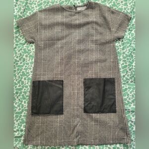 Zara Kids Formal Dress in Black and Gray